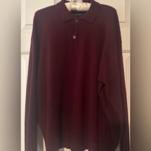 Polo by Ralph Lauren XL pullover two button sweater